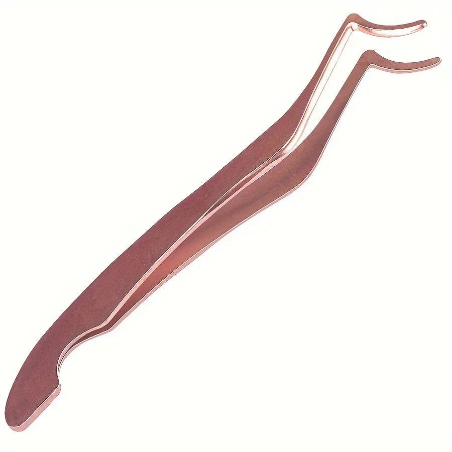 Ouriner Seahorse Design Eyelash Extension Tweezers - High Density Flower Grafting Tool