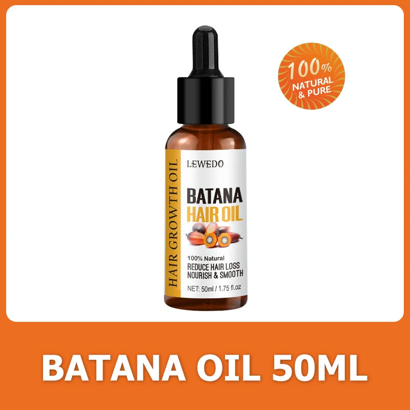 LEWEDO Naturals Pure Batana Oil - Fast Hair Growth, Anti-Hair Loss & Nourishing