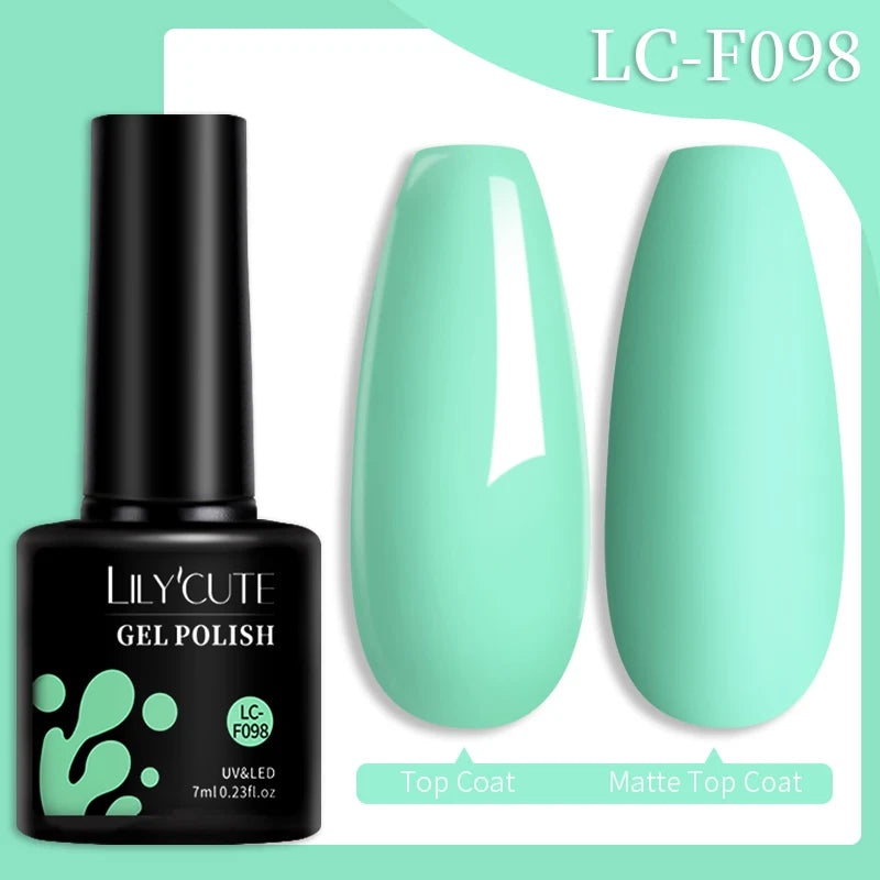 LILYCUTE 9D Cat Eye Magnetic Gel Polish 7ml - Iridescent UV/LED Soak-Off Nail Art