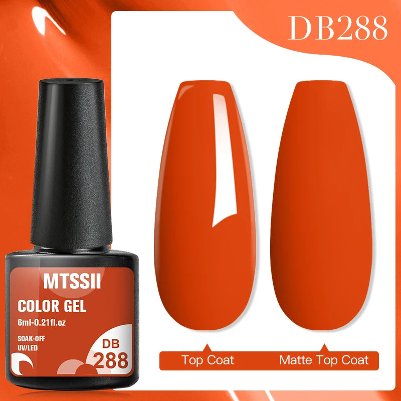 Mtssii Dried Flower Fairy Gel Nail Polish - Natural Botanical Semi-Permanent UV Art