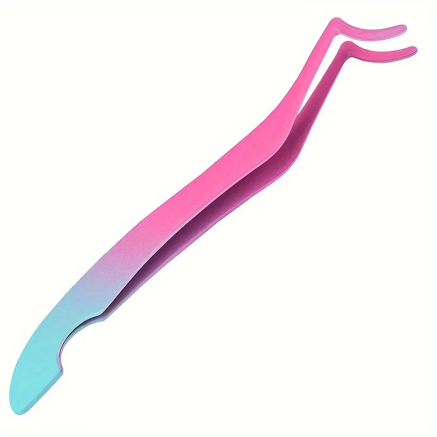 Ouriner Seahorse Design Eyelash Extension Tweezers - High Density Flower Grafting Tool