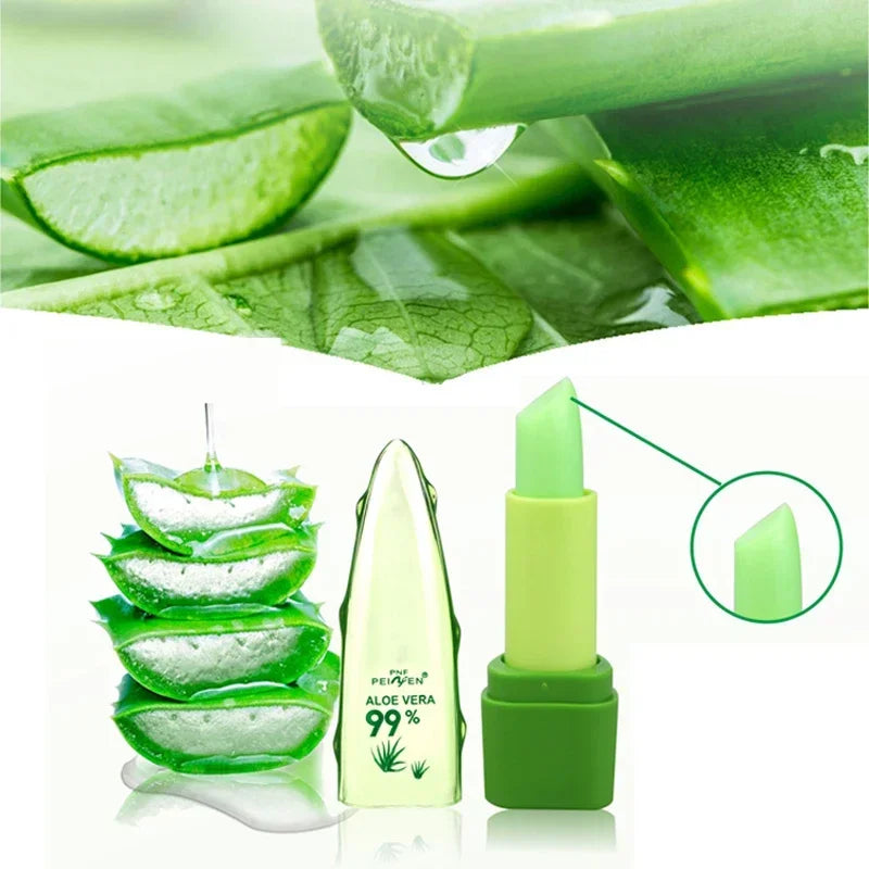 Blana 99% Aloe Vera Jelly Lipstick - Temperature Color-Changing, Moisturizing Long-Lasting