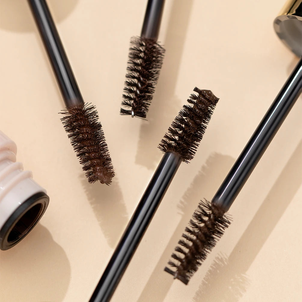 QiBest 4-Color Waterproof Eyebrow Mascara Gel - Long-Lasting Dye Cream with Brush