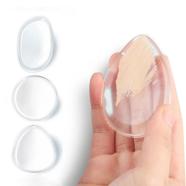 MOONBIFFY SiliSponge Silicone Makeup Blender - Liquid Foundation & BB Cream Applicator Puff