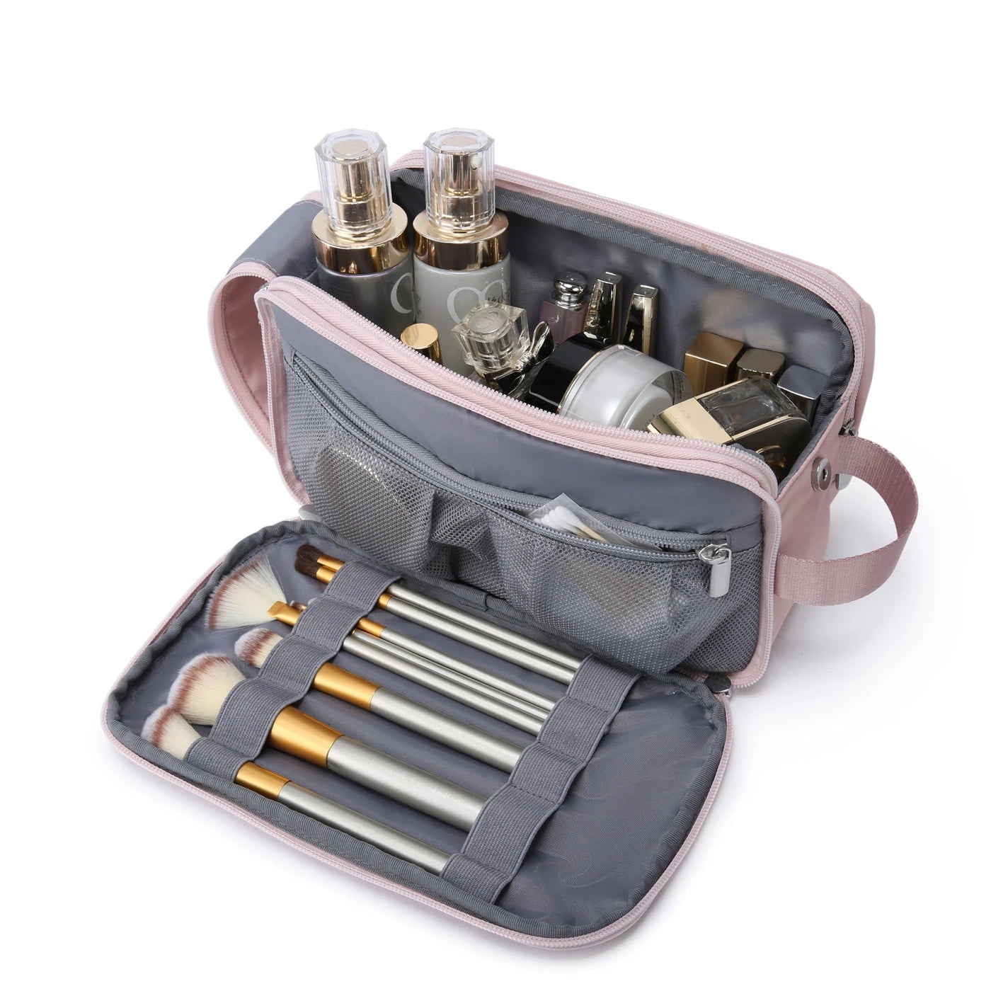 BAGSMART Waterproof Travel Dopp Kit - Lightweight Toiletries & Cosmetic Bag for Men & Women