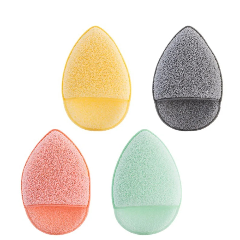 Exfoliating Cleansing Puff Sponge Set - Deep Facial Removal Tool with Headband