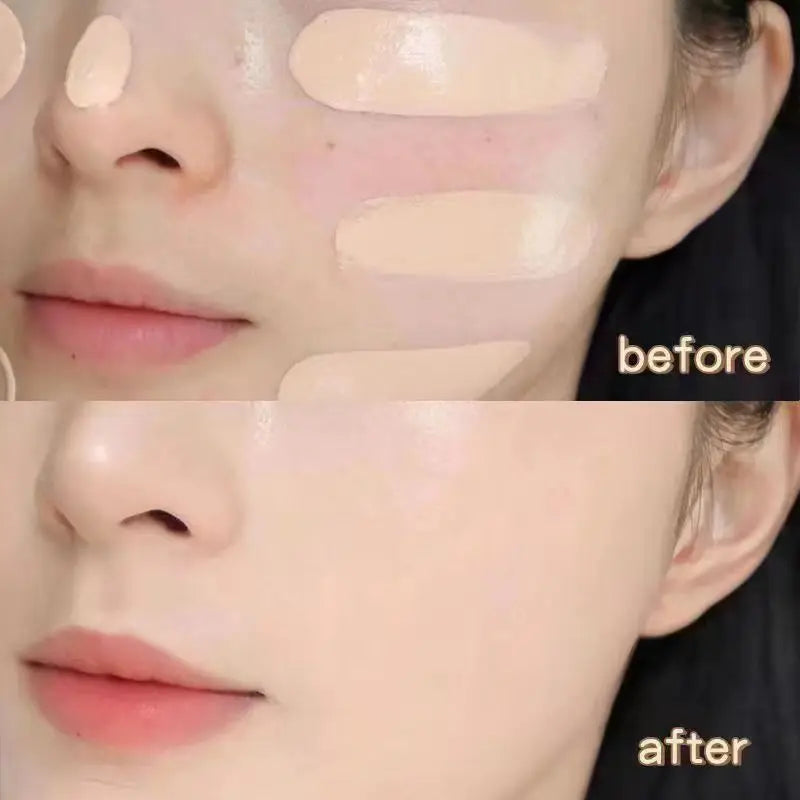 Natural Transparent Liquid Foundation - Flaw-Covering, No Powder Finish