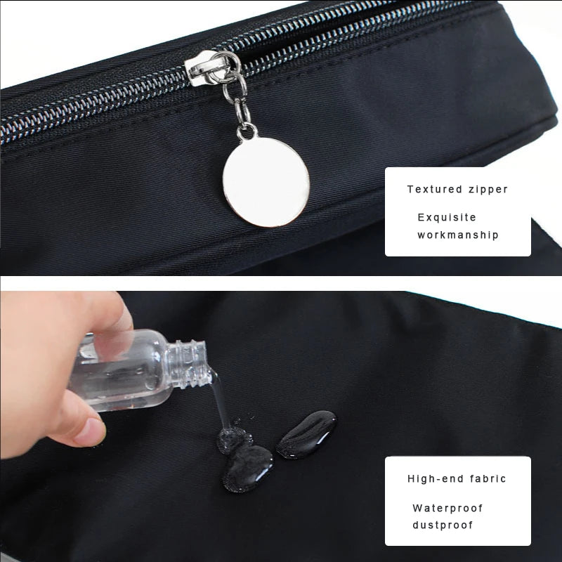 Macroupta Waterproof Nylon Rolling Makeup Brush Organiser - Fold & Travel Case