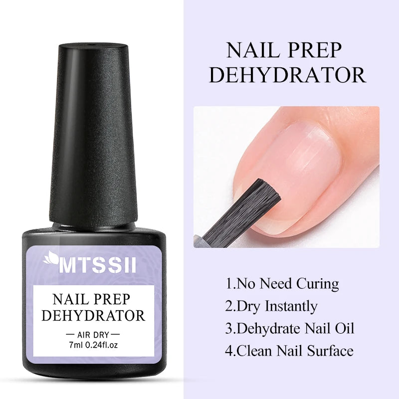Mtssii Dried Flower Fairy Gel Nail Polish - Natural Botanical Semi-Permanent UV Art