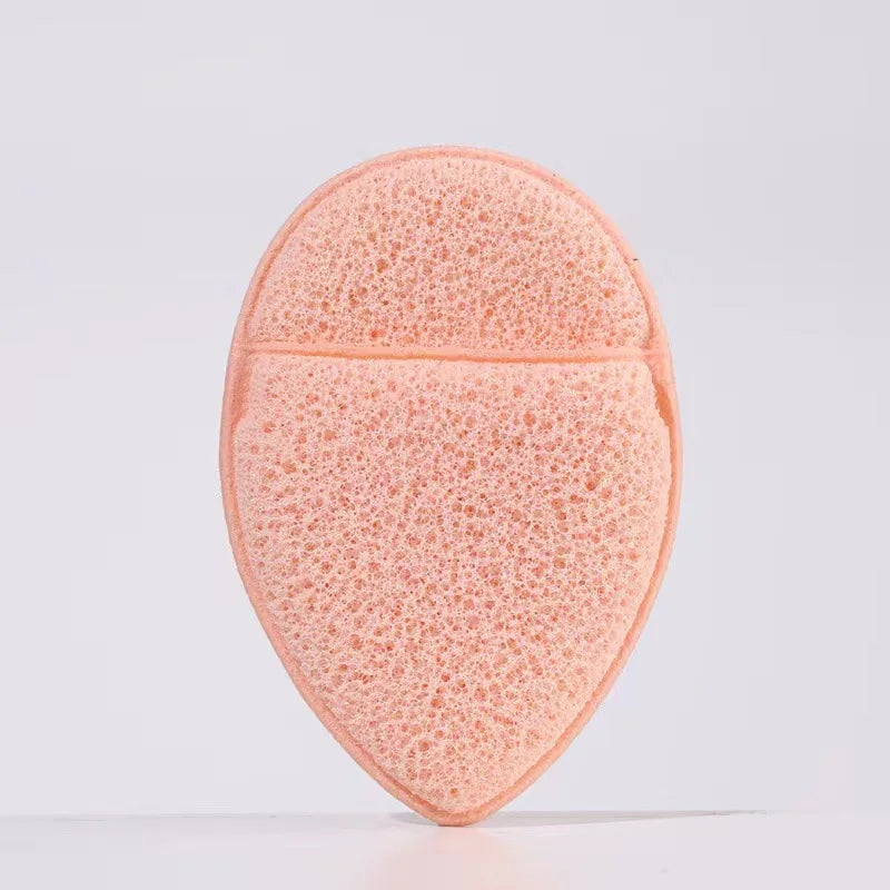 Exfoliating Cleansing Puff Sponge Set - Deep Facial Removal Tool with Headband