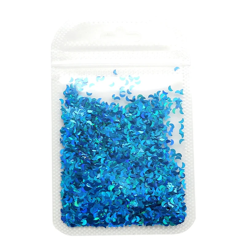 2g Holographic Nail Art Glitter Sequins - Laser Star Butterfly AB Paillette DIY Decorations