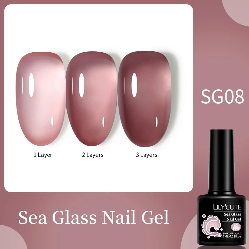LILYCUTE 9D Cat Eye Magnetic Gel Polish 7ml - Iridescent UV/LED Soak-Off Nail Art