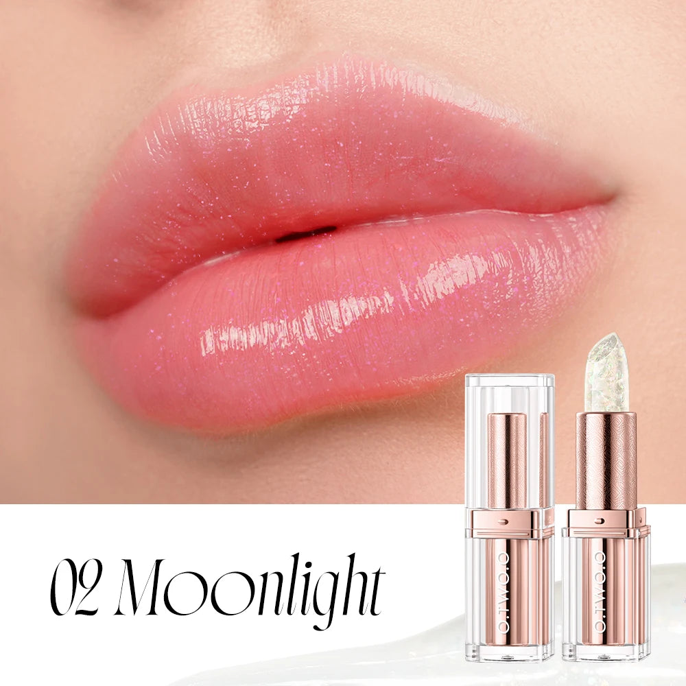 O.TWO.O Colour-Changing Lip Balm - Long-Lasting Moisturizing Waterproof Non-Sticky Tint