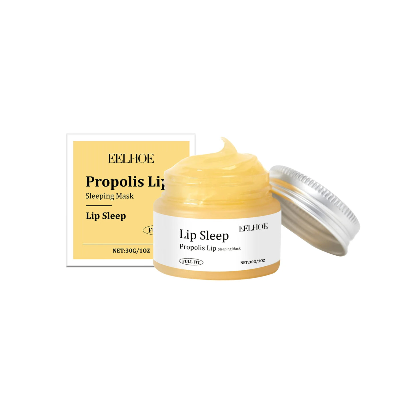Hoygi Propolis Lip Sleeping Mask - Exfoliating, Moisturizing & Overnight Line Repair