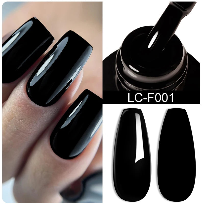 LILYCUTE 7ml No-Wipe Top Coat & UV Base Gel - Semi-Permanent Soak-Off Nail Manicure