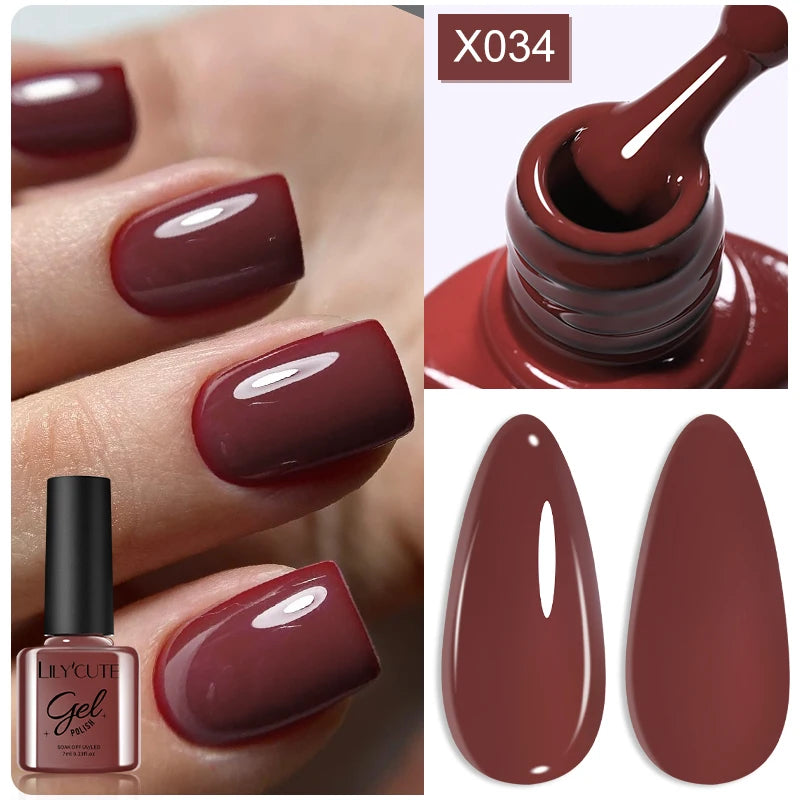LILYCUTE 5ml Metallic Gold & Silver Mirror Liner Gel - Super Bright French Nail Art