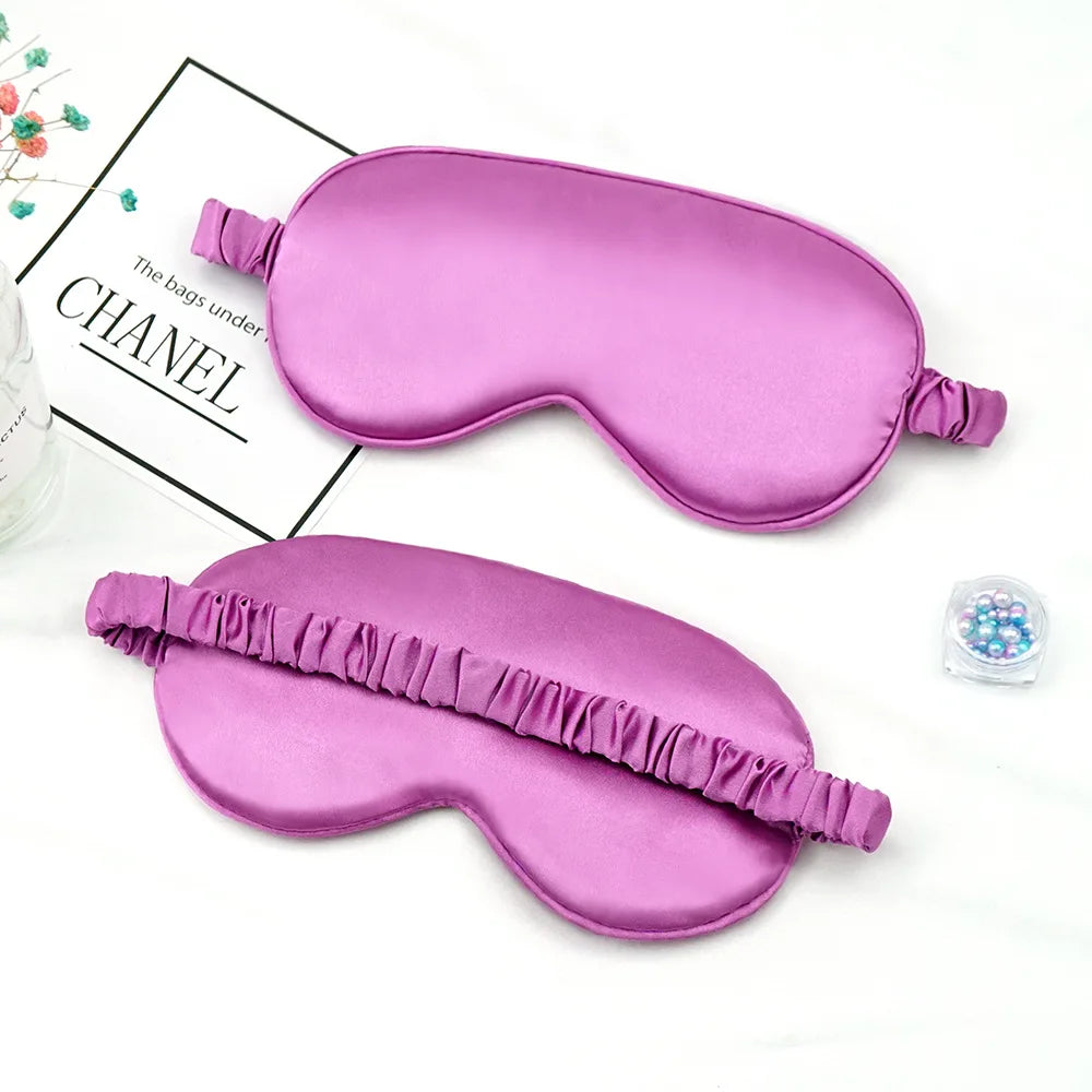 Imitation Silk Sleep Eye Mask - Soft Shading Travel Eyepatch for Rest & Relaxation