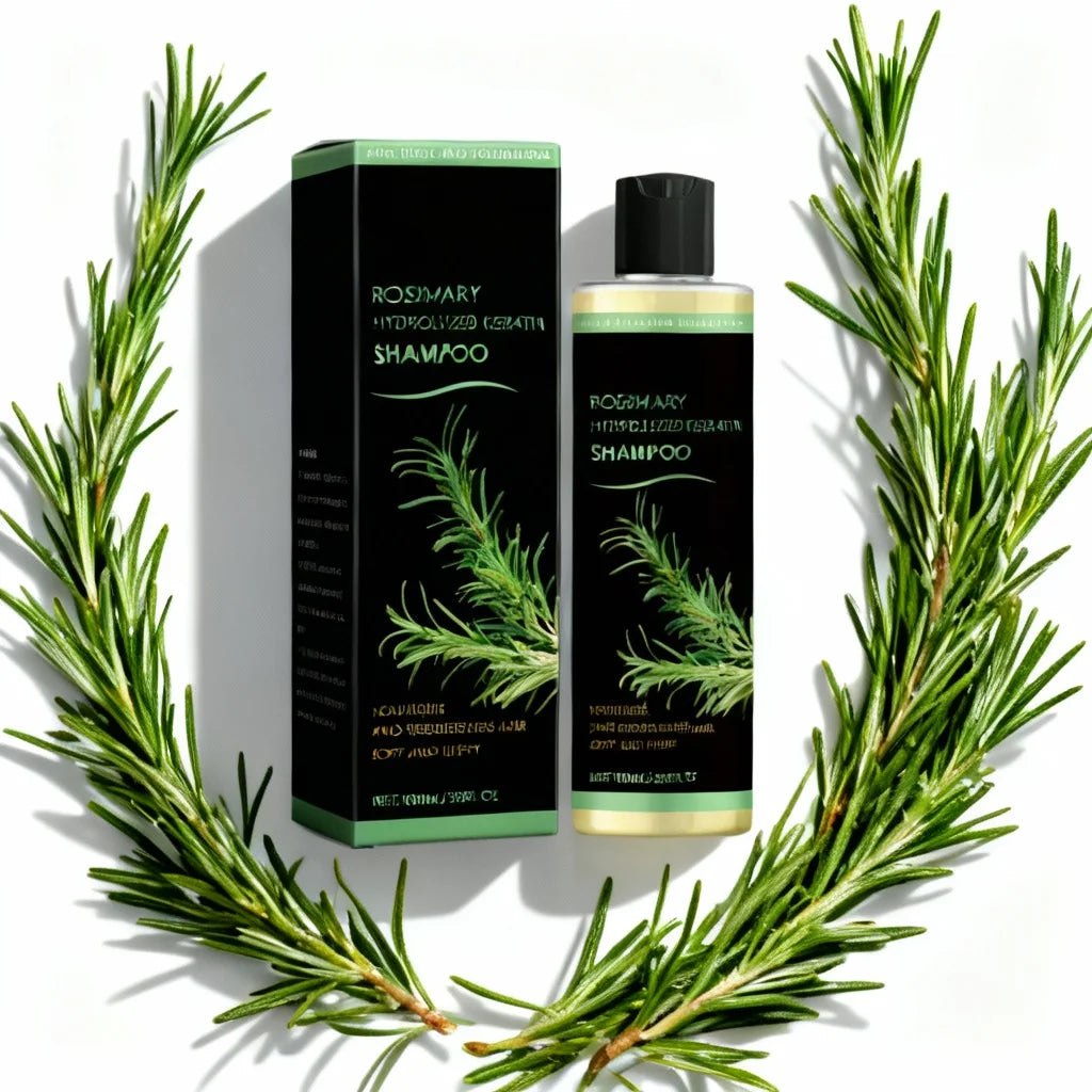 HOEGOA Rosemary Natural Shampoo - Hair Thickening, Anti-Loss & Deep Scalp Nourishment