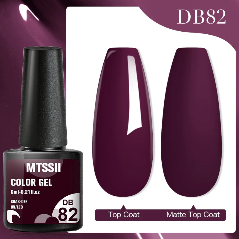 Mtssii Dried Flower Fairy Gel Nail Polish - Natural Botanical Semi-Permanent UV Art