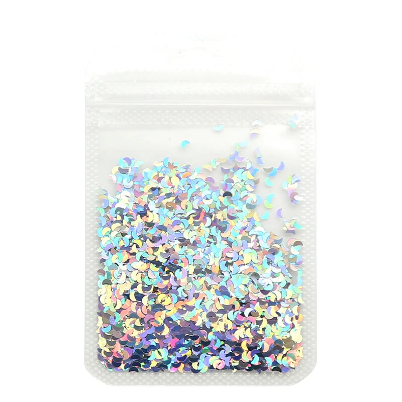 2g Holographic Nail Art Glitter Sequins - Laser Star Butterfly AB Paillette DIY Decorations