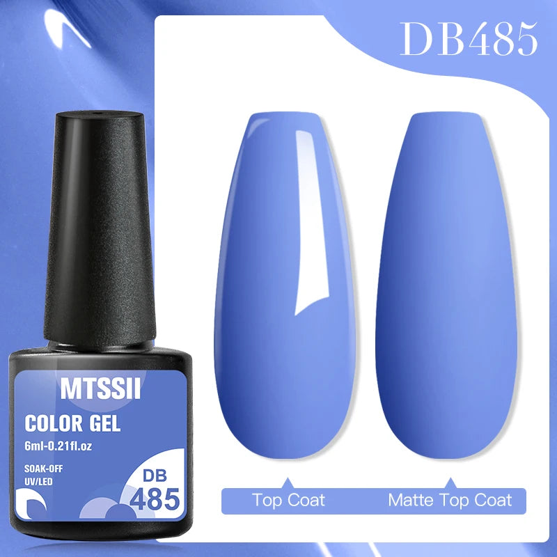 Mtssii Dried Flower Fairy Gel Nail Polish - Natural Botanical Semi-Permanent UV Art