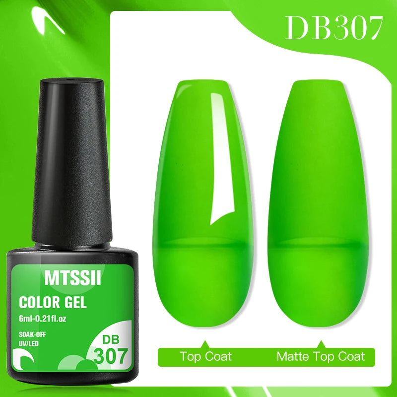 Mtssii Dried Flower Fairy Gel Nail Polish - Natural Botanical Semi-Permanent UV Art