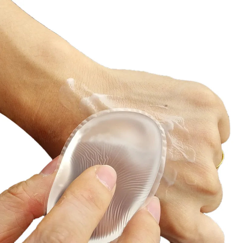 MOONBIFFY SiliSponge Silicone Makeup Blender - Liquid Foundation & BB Cream Applicator Puff
