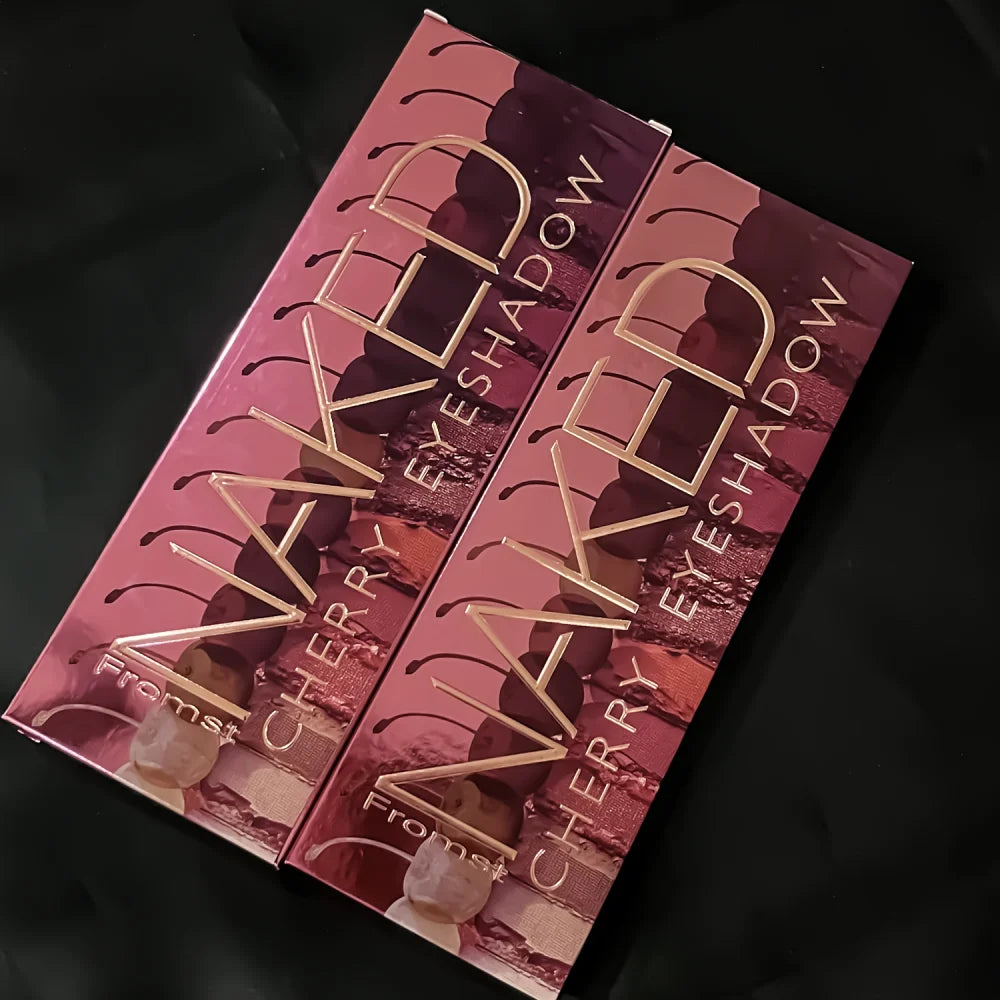 12-Color Brown & Pink Eyeshadow Palette - Long-Lasting Easy Everyday Makeup