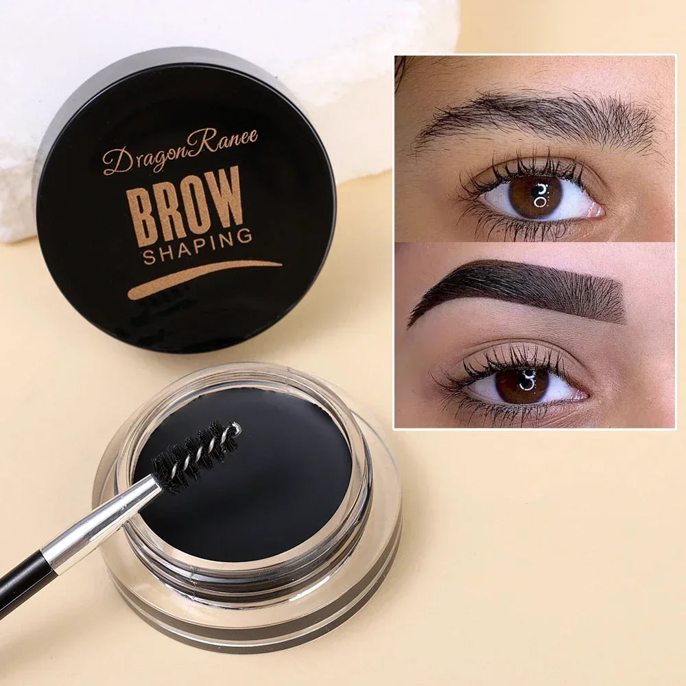 3D Wild Brow Cream Gel Enhancer - Matte Natural Tint Waterproof Wax