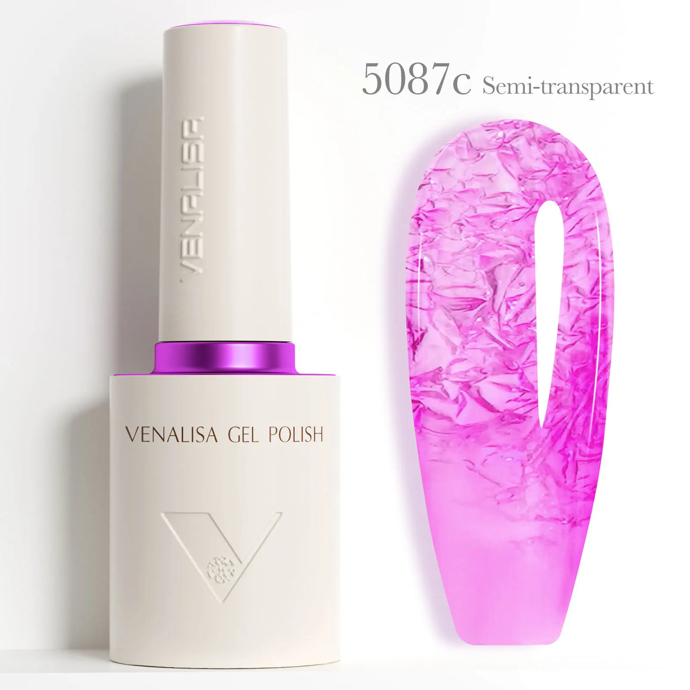 Venalisa V6 Cat Eye Gel Nail Polish 10ml - HEMA Free, UV/LED Soak Off, Semi-Permanent