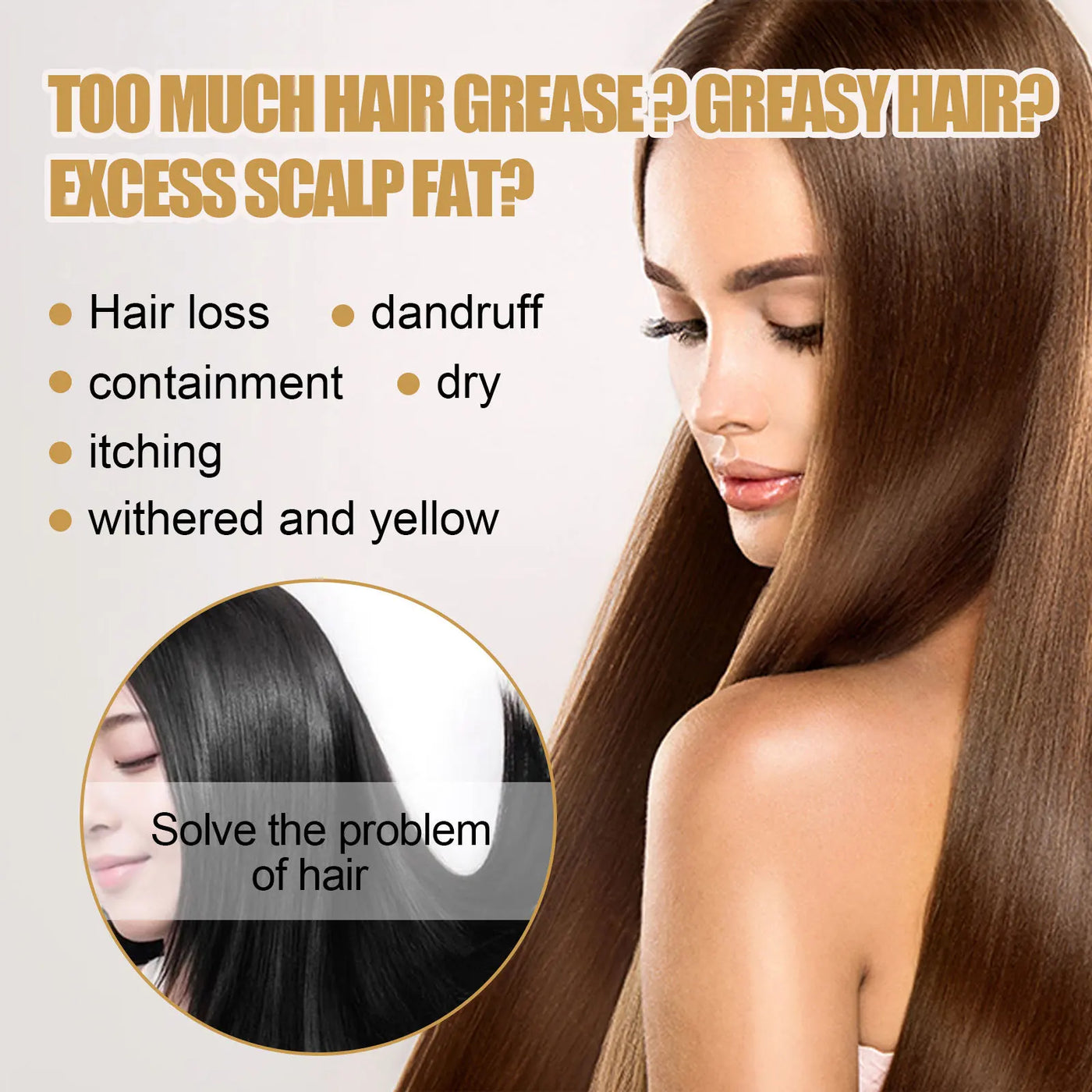 EELHOE Natural Ginger Shampoo Soap 60g - Anti Hair Loss, Dandruff Control & Scalp Nourishment