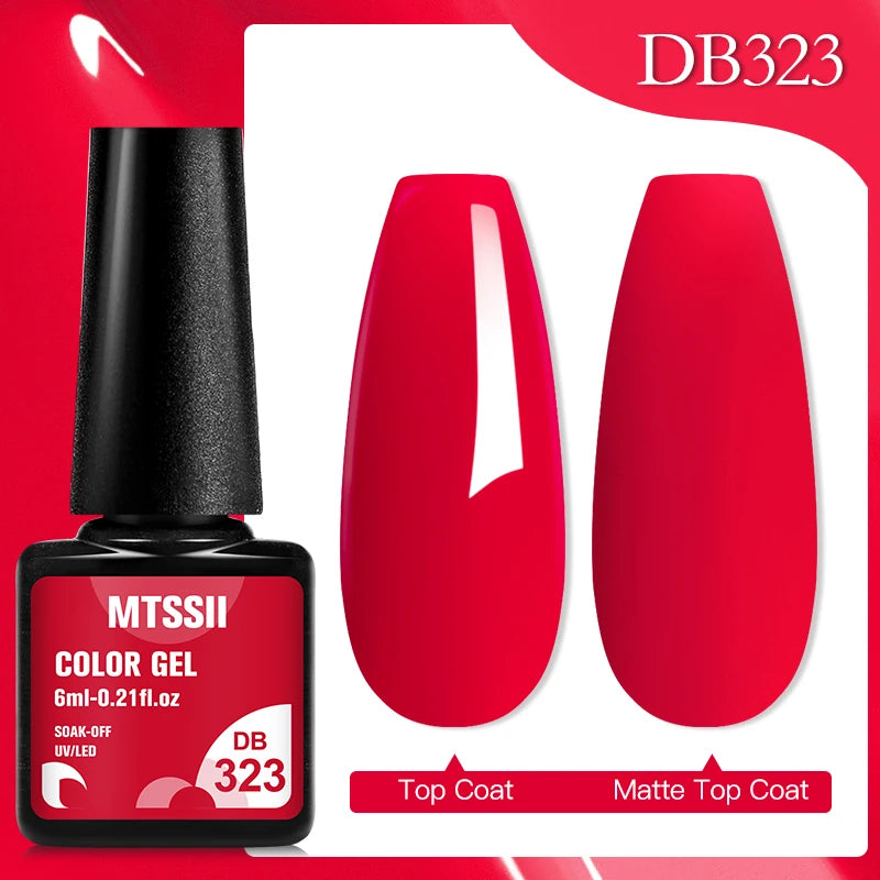 Mtssii Dried Flower Fairy Gel Nail Polish - Natural Botanical Semi-Permanent UV Art