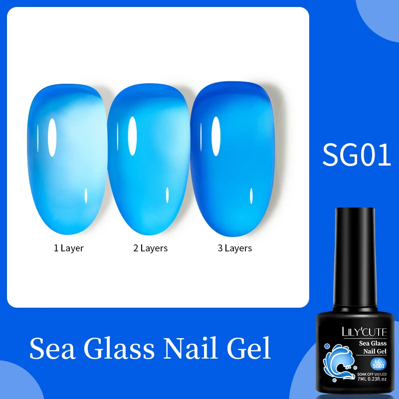 LILYCUTE 9D Cat Eye Magnetic Gel Polish 7ml - Iridescent UV/LED Soak-Off Nail Art