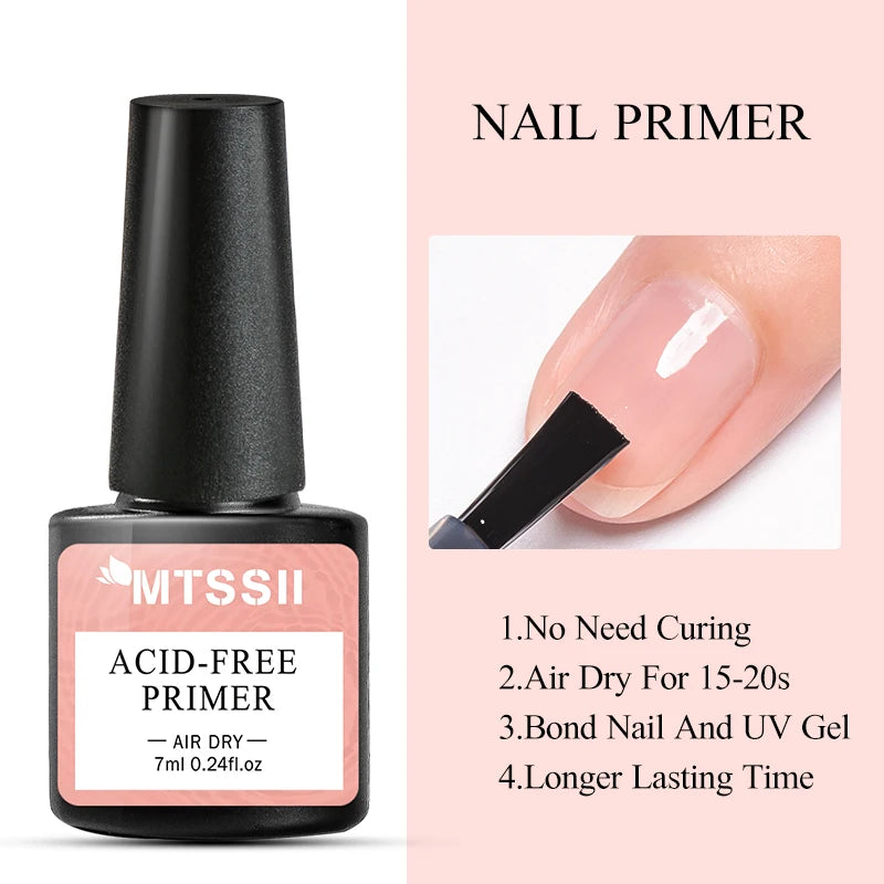 Mtssii Dried Flower Fairy Gel Nail Polish - Natural Botanical Semi-Permanent UV Art