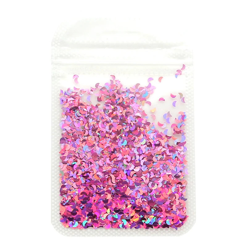 2g Holographic Nail Art Glitter Sequins - Laser Star Butterfly AB Paillette DIY Decorations