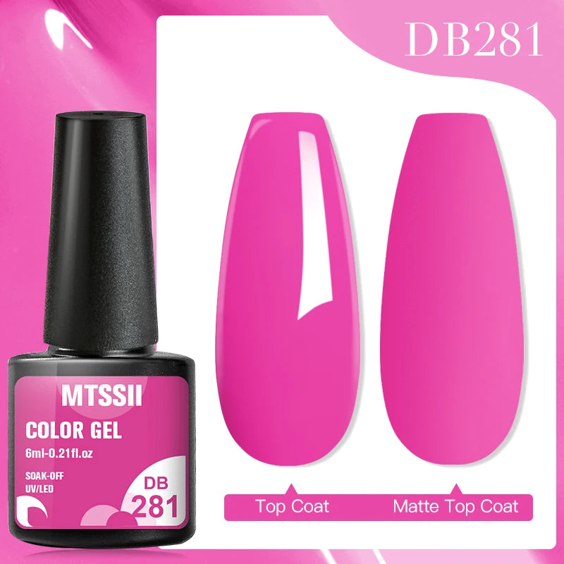 Mtssii Dried Flower Fairy Gel Nail Polish - Natural Botanical Semi-Permanent UV Art
