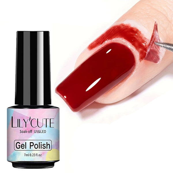 LILYCUTE Peel-Off Latex Liquid Tape - Anti-Overflow Nail Polish Protection Glue