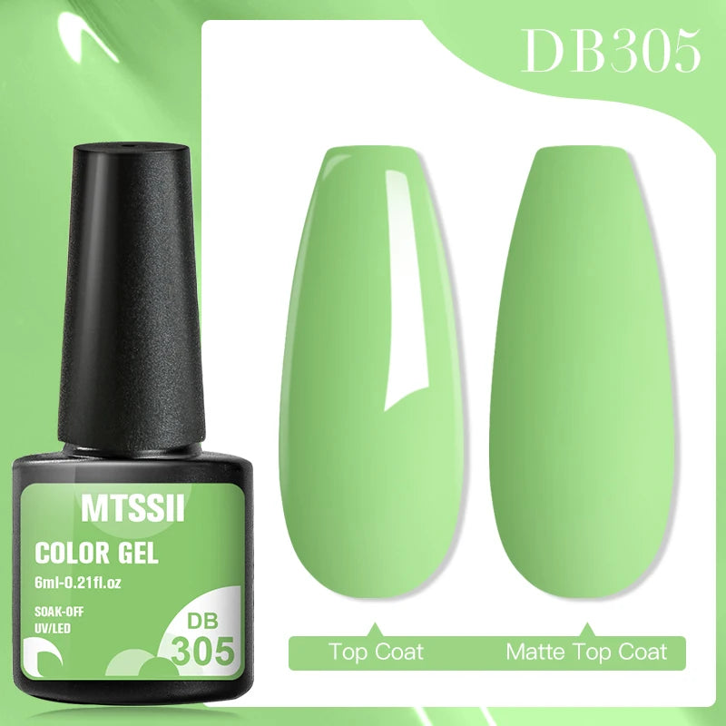 Mtssii Dried Flower Fairy Gel Nail Polish - Natural Botanical Semi-Permanent UV Art