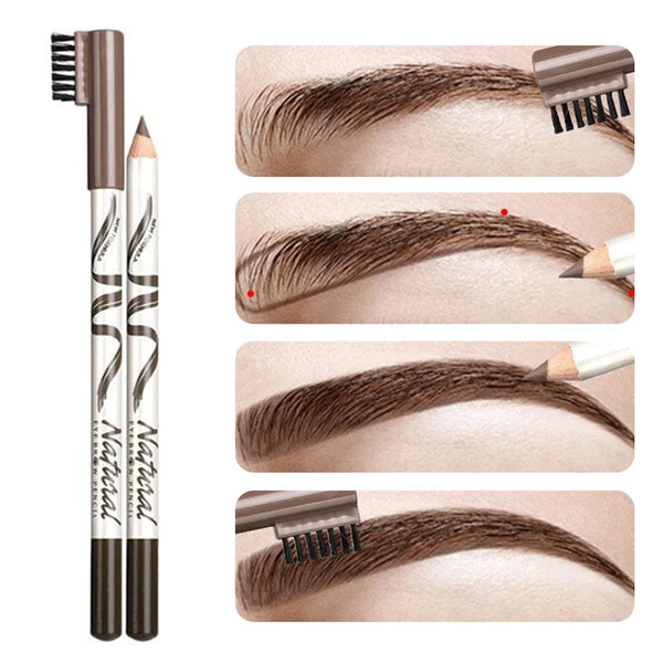 MAANGE Waterproof Eyebrow Pencil & Liner - Long-Lasting Natural Brown Definition