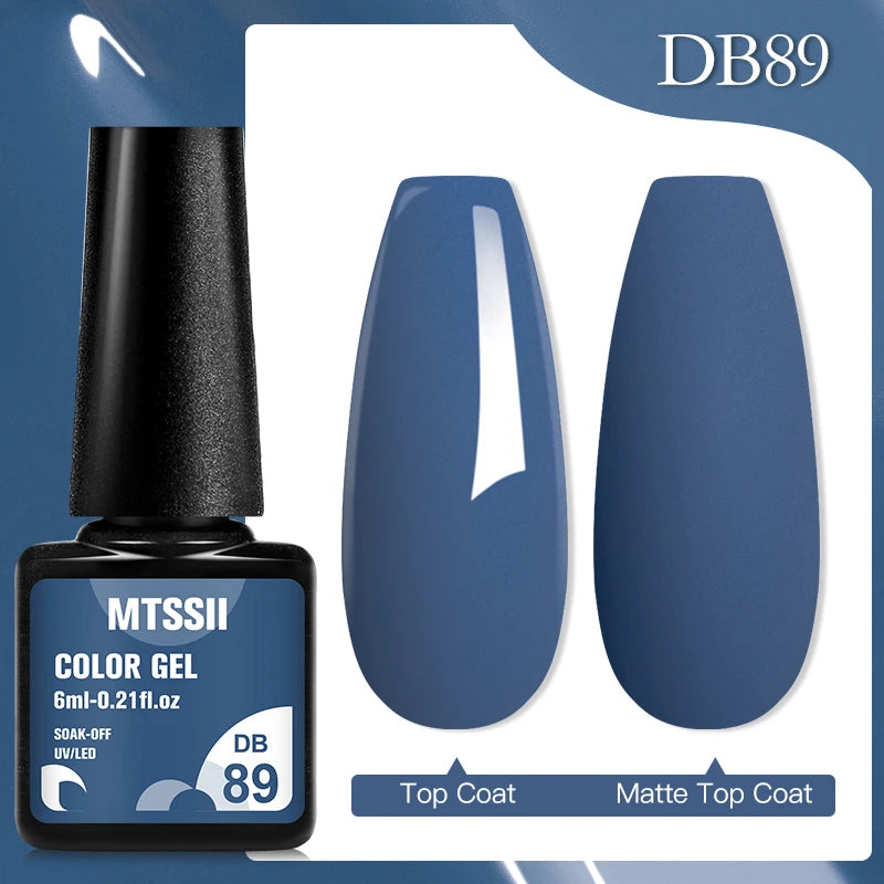 Mtssii Dried Flower Fairy Gel Nail Polish - Natural Botanical Semi-Permanent UV Art