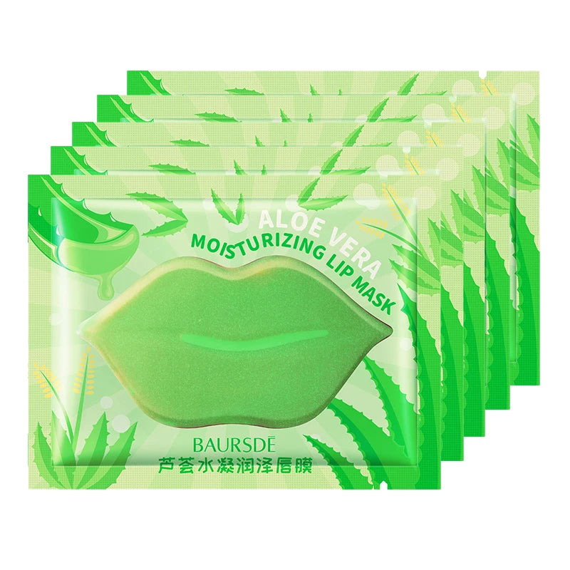 Collagen Lip Mask Patches - Fruit Essence, Firming, Anti-Wrinkle & Moisturizing