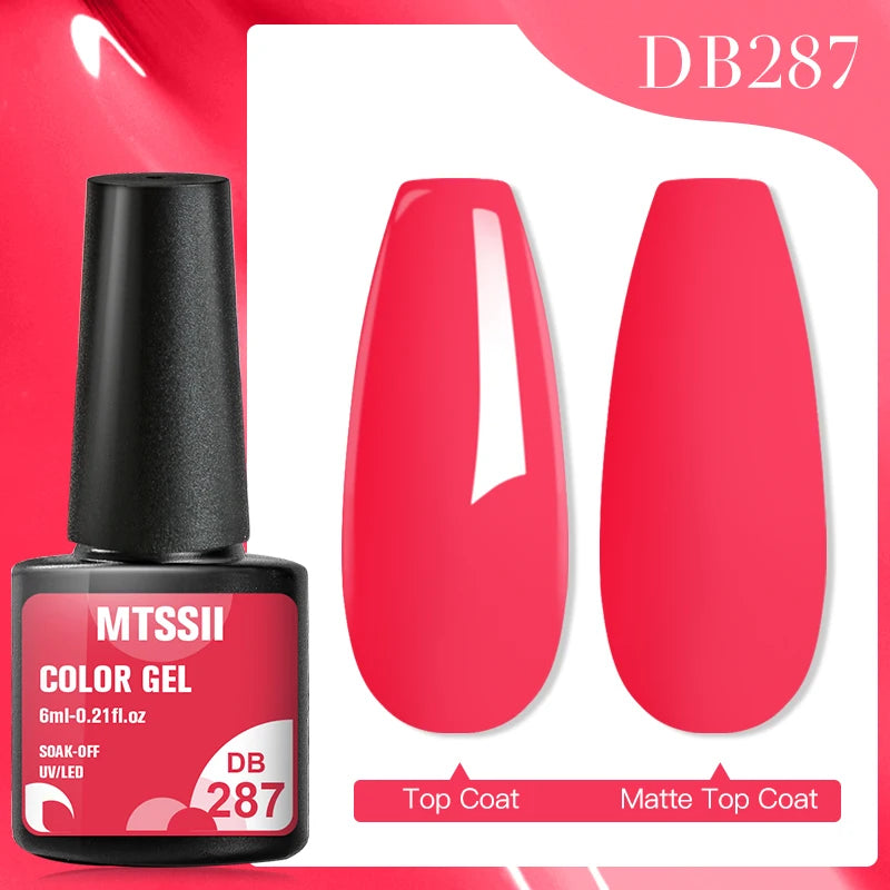 Mtssii Dried Flower Fairy Gel Nail Polish - Natural Botanical Semi-Permanent UV Art