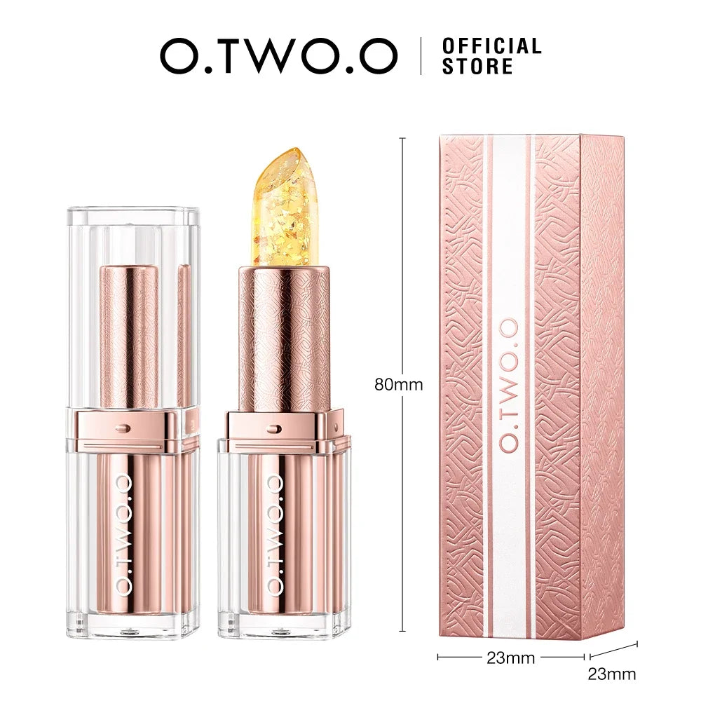 O.TWO.O Colour-Changing Lip Balm - Long-Lasting Moisturizing Waterproof Non-Sticky Tint