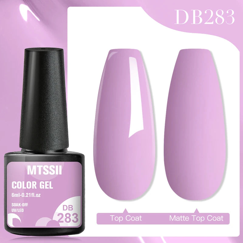 Mtssii Dried Flower Fairy Gel Nail Polish - Natural Botanical Semi-Permanent UV Art