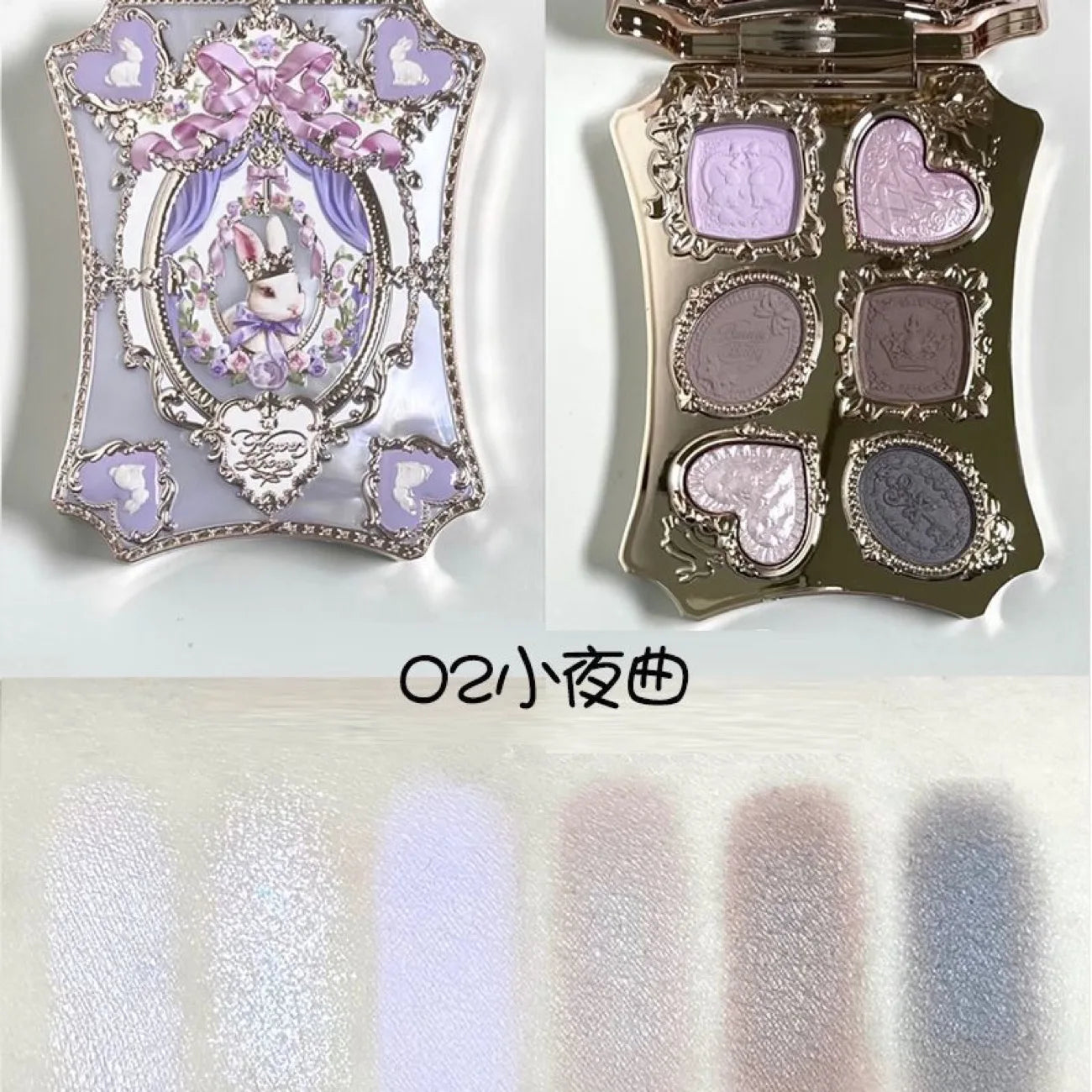 Flower Knows Strawberry Cupid All-in-One Face Palette - Blush, Eyeshadow, Highlight & Bronzer