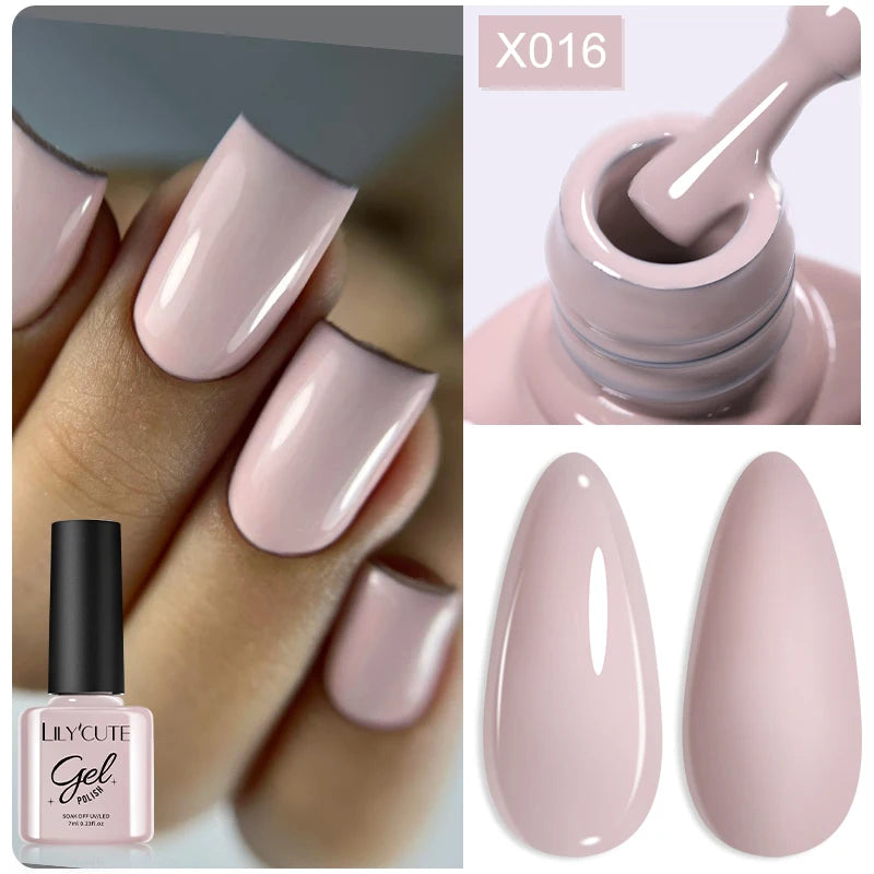 LILYCUTE 5ml Metallic Gold & Silver Mirror Liner Gel - Super Bright French Nail Art