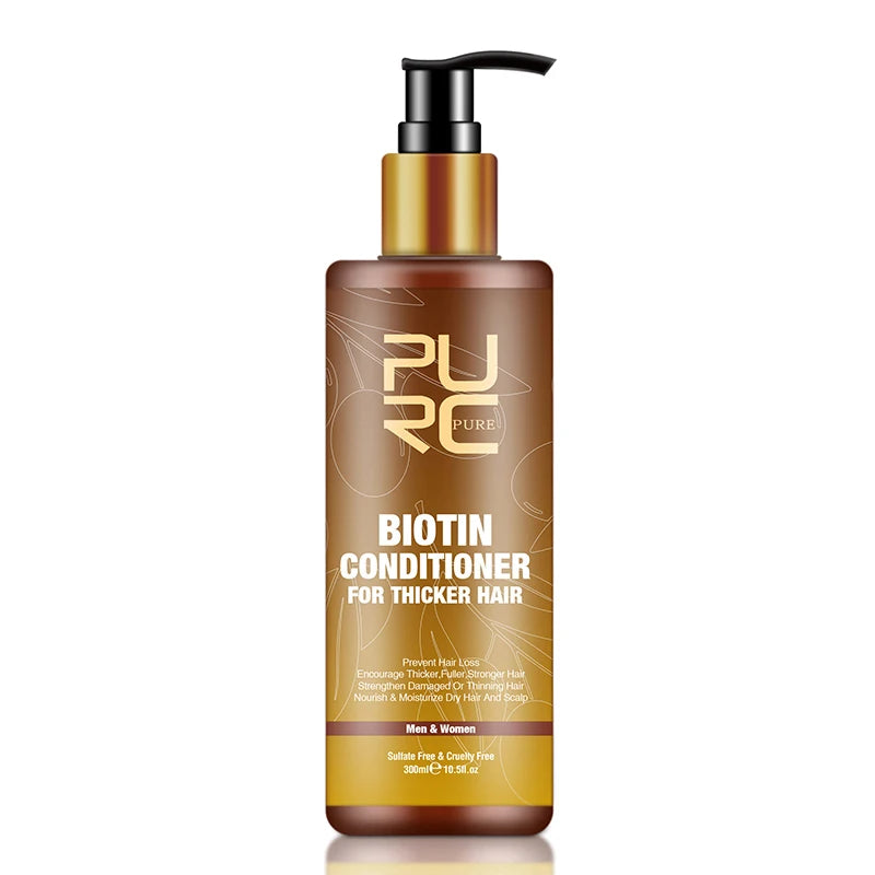 PURC Biotin & Argan Oil Hair Growth Shampoo - Anti Hair Loss Scalp Treatment