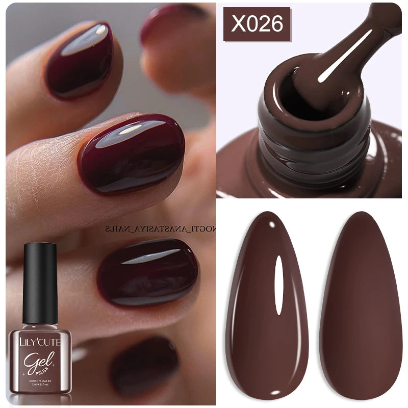 LILYCUTE 5ml Metallic Gold & Silver Mirror Liner Gel - Super Bright French Nail Art