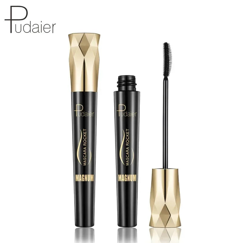 Pudaier 4D Lengthening Mascara - Waterproof, Thick & Curling Formula