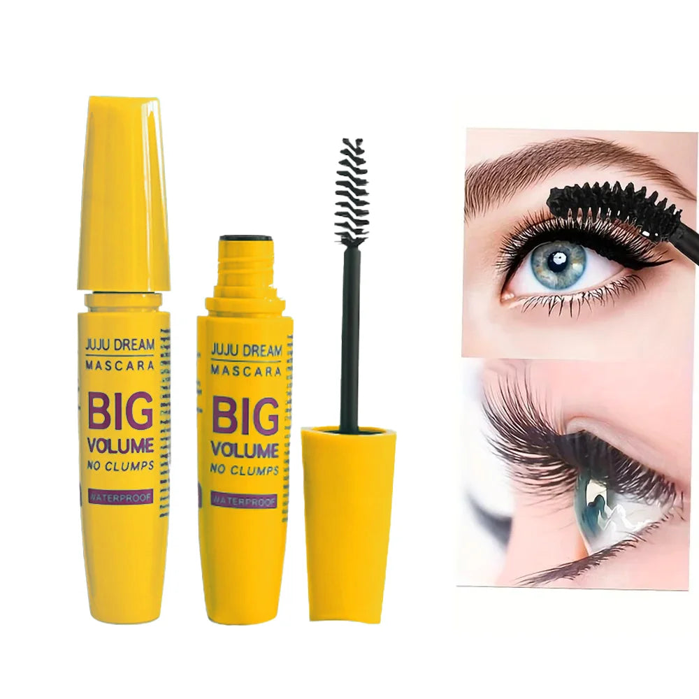4D Curling & Lengthening Mascara - Waterproof, Sweat-Proof, Certified Gentle Formula